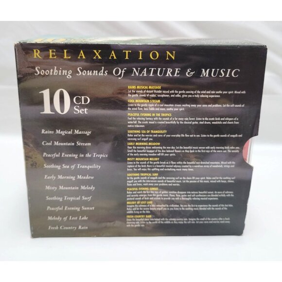 Vintage Soothing Sounds for Body and Soul Nature & Music Relaxation 10 CD Set - Picture 12 of 14